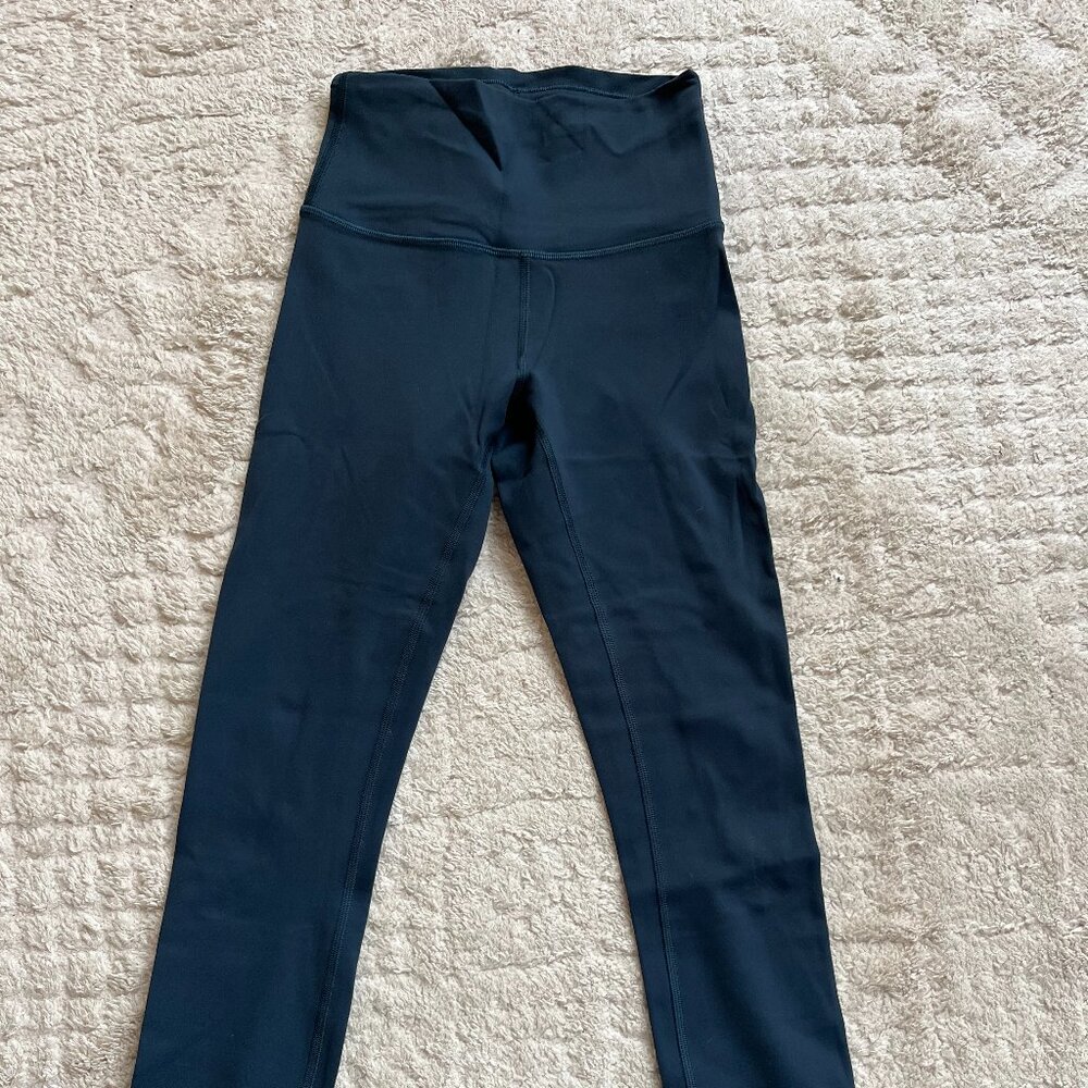 Lululemon Wunder Train High-Rise Tight Teal Size 4